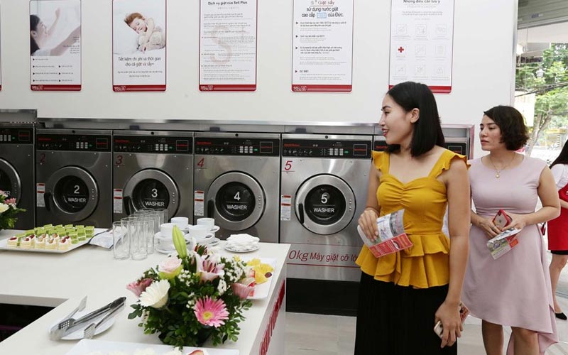 Mở tiệm giặt là