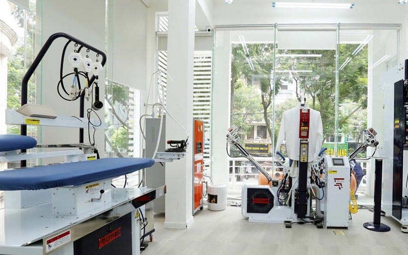 Mở tiệm giặt là