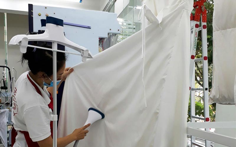 mở tiệm giặt là