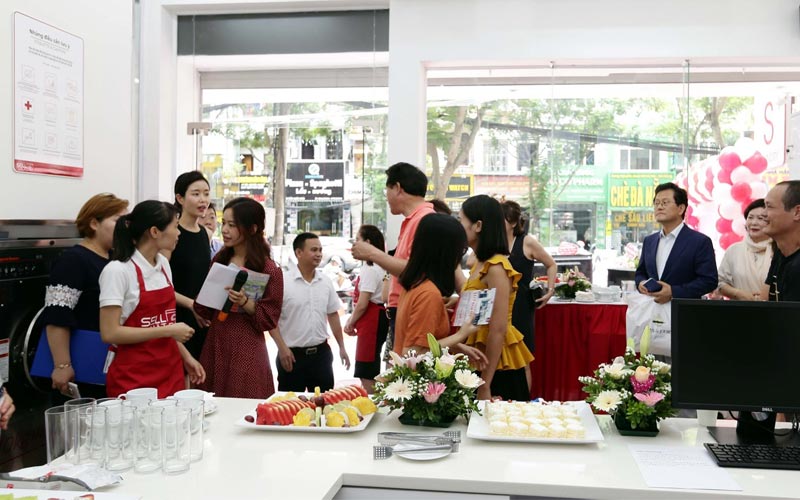 mở tiệm giặt là