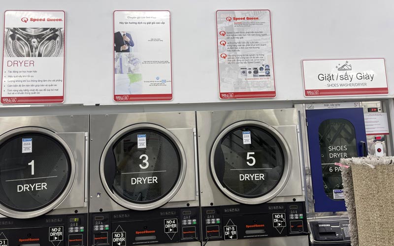 Mở tiệm giặt là