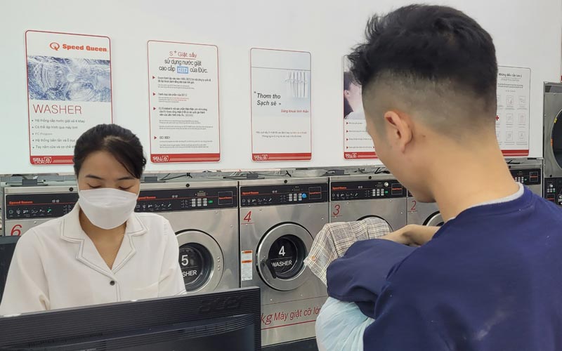 mở tiệm giặt là