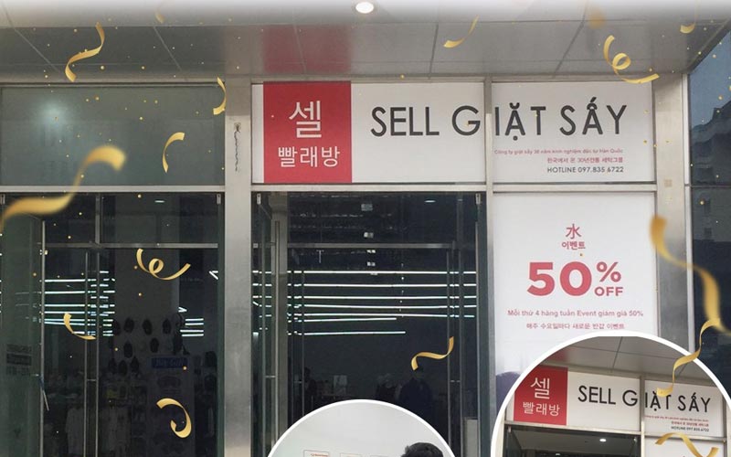 Mở tiệm giặt là