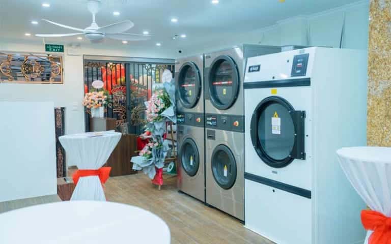 Mở tiệm giặt là