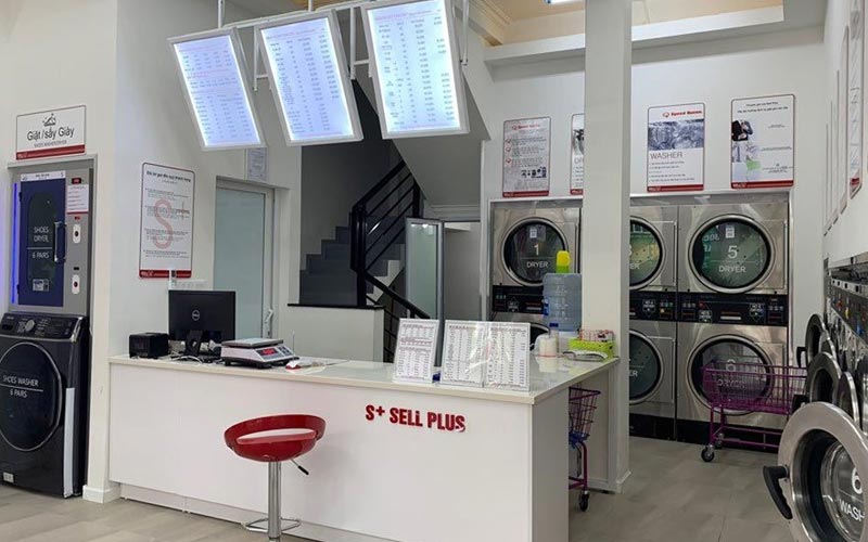 Mở tiệm giặt là