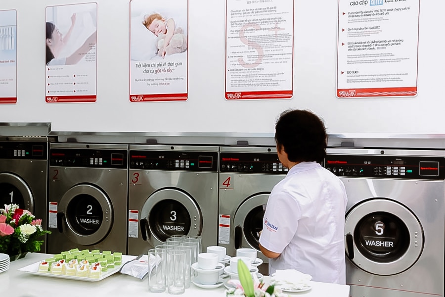 GIẶT SẤY NHƯỢNG QUYỀN SELL LAUNDRY - SELL 세탁 프랜차이즈