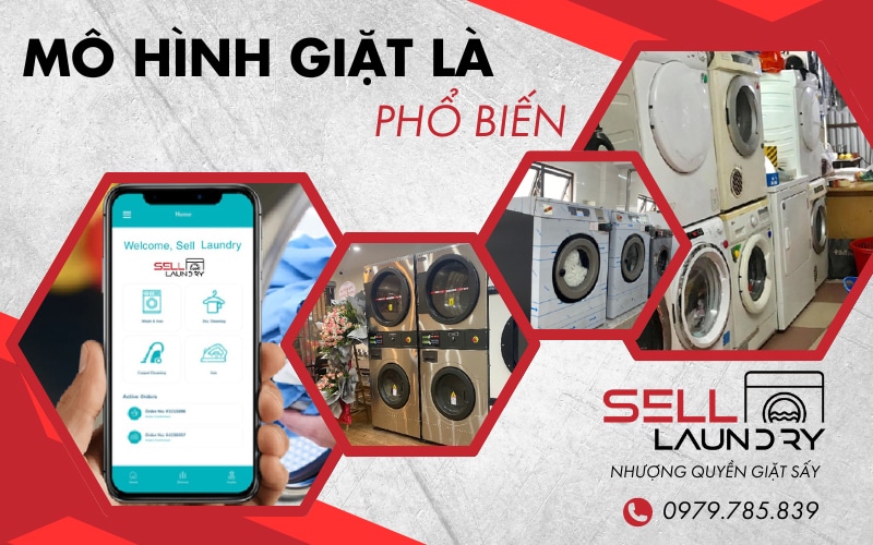 Mô hình giặt là phổ biến